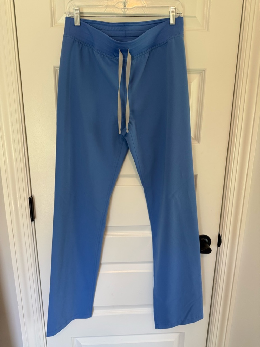 Figs ceil blue Livingston scrub pants